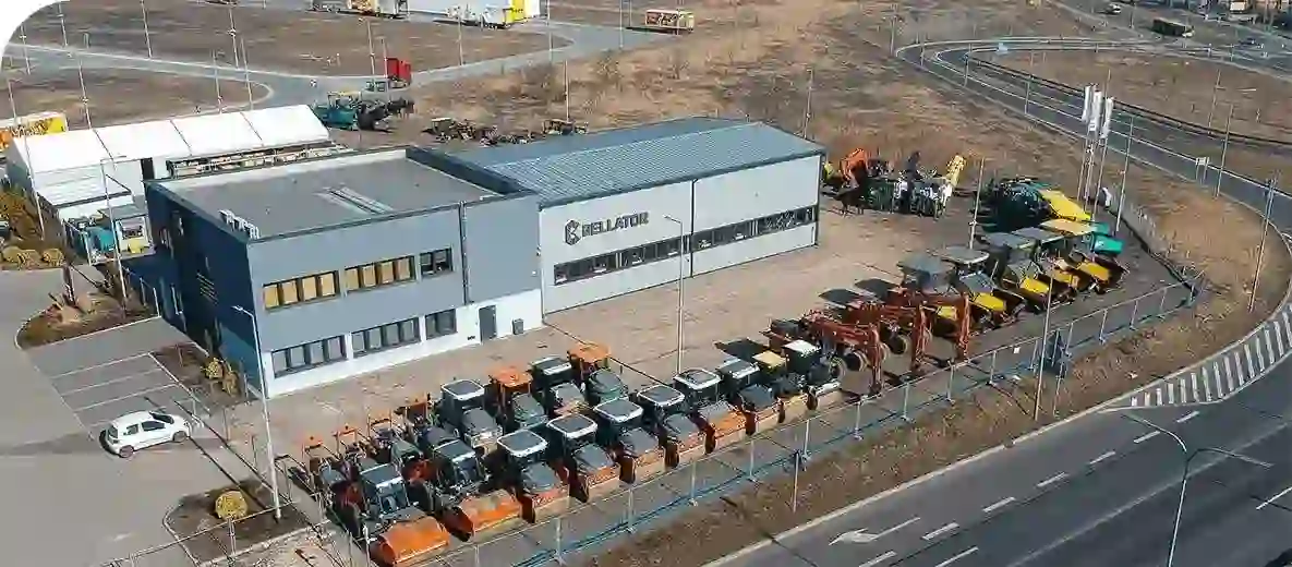 BELLATORs hovedkvarter på Aleja Rodziny Gürtlerów 101 i Ruda Śląska